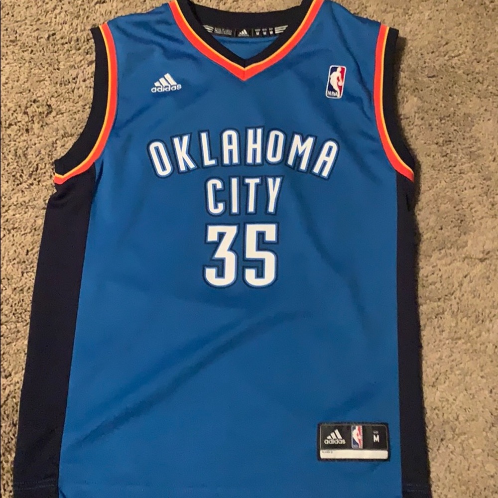 Kevin Durant OKC Thunder Youth medium jersey